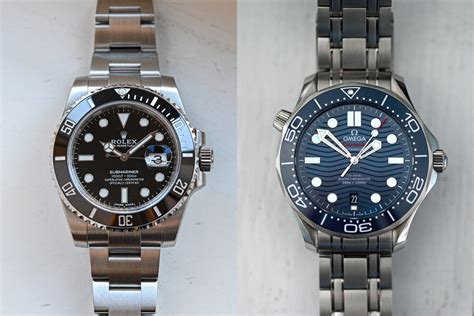 rolex sub vs omega seamaster|omega seamaster 300 diver review.